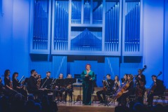 Śląska Orkiestra Kameralna, Regina Gowarzewska, prowadząca koncert