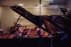 Yulianna Avdeeva w Filharmonii Śląskiej, 26 kwietnia 2019, fot. W. Mateusiak
