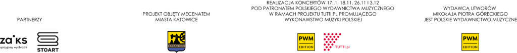 Logotypy Partnerów Dni Góreckiego
