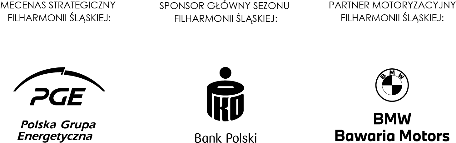 Logotypy sponsorów: PGE, PKO B.P. BMW